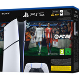 Sony PlayStation 5 Slim Digital Edition E-Chassis inkl. FC26, Spielkonsole weiß/schwarz