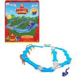 Spin Master Mighty Express Schienen-Set mit Push-and-Go Zug Mechaniker Milo, Spielfahrzeug 