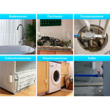 SwitchBot WLAN Wassermelder mit Sensorkabel weiß