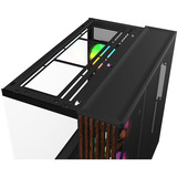 Thermaltake View 380 XL WS ARGB Black, Tower-Gehäuse schwarz/holz, Tempered Glass x 2, Holz-Struktur