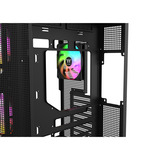 Thermaltake View 380 XL WS ARGB Black, Tower-Gehäuse schwarz/holz, Tempered Glass x 2, Holz-Struktur