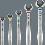 Wera 6007 Joker 11 Set 1 Maul-Ringratschenschlüssel-Satz, 11-teilig, Schraubenschlüssel mit Haltefunktion