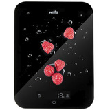 Wilfa MAX Küchenwaage KS2B-10 schwarz, bis 10 kg, Timer, USB-C