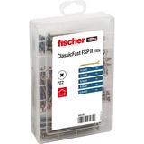 fischer Meister-Box ClassicFast SK TG PZ, 4,5 - 5,0mm, Schrauben-Set 110-teilig, mit Teilgewinde