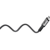 goobay USB4 Gen 3x2 Kabel, USB-C Stecker > USB-C Stecker, 40Gbit/s schwarz/grau, 1,8 Meter, PD, Laden mit bis zu 240 Watt