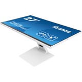 iiyama ProLite T2752MSC-W1, LED-Monitor 68.6 cm (27 Zoll), weiß (matt), Full HD, IPS, Touchscreen, HDMI, DisplayPort, USB 