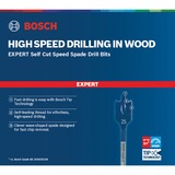 Bosch Professional EXPERT Flachfräsbohrer SelfCut Speed, Ø 13mm Länge 400mm
