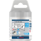 Bosch Professional PRO Ceramic dry X-LOCK Trockenbohrkrone, Ø 22mm, Bohrer 