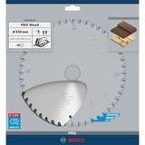 Bosch Professional PRO Wood Kreissägeblatt, Ø 235mm, 48Z Bohrung 30mm, für Handkreissägen