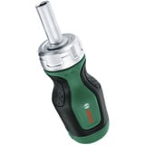 Bosch Stubby Bit Ratschenschraubendreher + 6 Bits  grün/schwarz, 7-teilig 