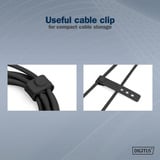 Digitus USB 2.0 Silikon-Kabel USB-C > Lightning, MFI zertifiziert schwarz, 1 Meter, PD 2.0, Laden mit bis zu 60 Watt