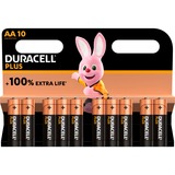 Duracell Plus Batterie AA Mignon 1,5V 10 Stück