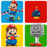 LEGO 72043 Super Mario - Mario Kart: Interaktiver LEGO Mario & Standard-Kart, Konstruktionsspielzeug 