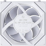 Lian Li UNI FAN SL-INF LCD FLEX 120 Wireless, Gehäuselüfter weiß,  3er Pack mit Controller, 120 mm
