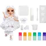 MGA Entertainment Rainbow High Watercolor & Create DIY Modepuppe - Braune Augen 