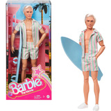 Mattel Barbie The Movie - Ken Puppe mit Surfbrett 