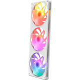 NZXT F420 RGB, Gehäuselüfter weiß, Reverse, 420 mm