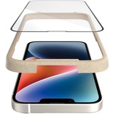 PanzerGlass Bildschirmschutz Ultra-Wide Fit, Schutzfolie transparent, iPhone 14/13/13 Pro