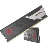 Patriot DIMM 48 GB DDR5-6400 (2x 24 GB) Dual-Kit, Arbeitsspeicher schwarz, PVVR548G640C32K, Viper Venom RGB, INTEL XMP