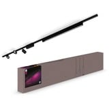 Philips HUE Perifo Basis-Set für die Decke (gerade, 3 Spots, 1 Lightbar), Leuchte schwarz