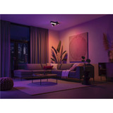 Philips HUE White & Color Ambiance CentrisCross 3er Deckenspot, LED-Leuchte schwarz