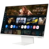 Samsung S32FM801UU, LED-Monitor 80 cm (32 Zoll), weiß, UltraHD/4K, VA, HDMI, USB-C, Lautsprecher