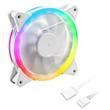 Sharkoon SHARK Blades PWM RGB Fan, Gehäuselüfter weiß