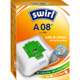 Swirl Staubsaugerbeutel A 08 ( A09 ) EcoPor 4 Beutel, 1 Abluftfilter