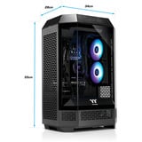Thermaltake FTW T300 5060, Gaming-PC schwarz/transparent, Windows 11 Pro