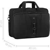 Wenger Legacy Black Series 16", Notebooktasche schwarz, bis 40,6 cm (16")