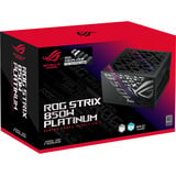 ASUS ROG Strix 850W Platinum (ROG Equalizer), PC-Netzteil schwarz, 1x 12 Pin High Power GPU, 4x PCIe, Kabelmanagement, 850 Watt
