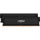 Crucial DIMM 64 GB DDR5-6000 (2x 32 GB) Dual-Kit, Arbeitsspeicher schwarz, CP2K32G60C40U5B, PRO OC, INTEL XMP, AMD EXPO