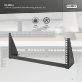 Digitus 19 Zoll Equipment-Wandhalterung 4 HE schwarz