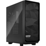 Fractal Design Meshify 2 Compact Black TG Light Tint, Tower-Gehäuse schwarz, Tempered Glass