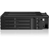 Icy Dock Though Armor MB998V4P-B , Wechselrahmen schwarz, 8-Bay U.2/U.3 NVMe SSD PCIe 4.0