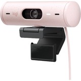 Logitech Brio 500, Webcam rosa/schwarz, Rose