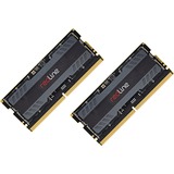 Mushkin SO-DIMM 64 GB DDR5-4800 (2x 32 GB) Dual-Kit, Arbeitsspeicher schwarz, MRA5S480FFFD32GX2, Redline SODIMM