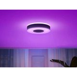 Philips HUE White & Color Ambiance Infuse Deckenleuchte M, LED-Leuchte schwarz