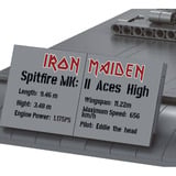 Revell Iron Maiden Spitfire MK.II Aces High - Brick System, Konstruktionsspielzeug Maßstab: 1:18