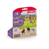 Schleich Horse Club Sarah & Mystery, Spielfigur braun