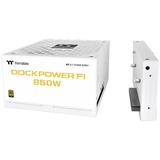 Thermaltake Dockpower FI 850W Snow, PC-Netzteil weiß, 1x 12-Pin High Power GPU, 4x PCIe, Kabelmanagement, 850 Watt