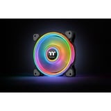 Thermaltake Riing Quad 14 RGB Radiator Fan TT Premium Edition Single Fan Pack, Gehäuselüfter schwarz, Single Pack, ohne Controller, 140 mm