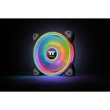 Thermaltake Riing Quad 14 RGB Radiator Fan TT Premium Edition Single Fan Pack, Gehäuselüfter schwarz, Single Pack, ohne Controller