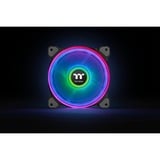 Thermaltake Riing Quad 14 RGB Radiator Fan TT Premium Edition Single Fan Pack, Gehäuselüfter schwarz, Single Pack, ohne Controller, 140 mm