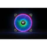 Thermaltake Riing Quad 14 RGB Radiator Fan TT Premium Edition Single Fan Pack, Gehäuselüfter schwarz, Single Pack, ohne Controller