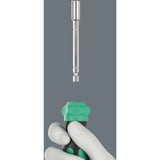 Wera Kraftform Kompakt 28 RA 1, Bit-Satz schwarz/grün, 6-teilig, 1/4", mit Ratschenfunktion und Edelstahl-Bithalter