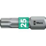 Wera Kraftform Kompakt 28 RA 1, Bit-Satz schwarz/grün, 6-teilig, 1/4", mit Ratschenfunktion und Edelstahl-Bithalter