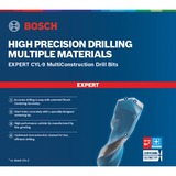 Bosch Professional EXPERT CYL-9 MultiConstruction Bohrer-Satz, 7-teilig Ø 4 / 5 / 6 / 8 / 10 / 12mm