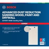 Bosch Professional Expert M480 Netzstruktur-Schleifblatt 93 x 186mm, K400 50 Stück, für Schwingschleifer