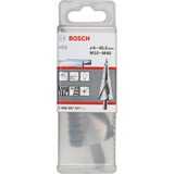Bosch Professional HSS-Stufenbohrer, Ø 6mm - Ø 40,5mm, M 10 - M 40 16 Stufen, mit Spiralnut